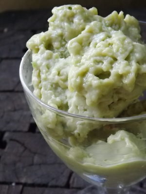 Avocado ice cream