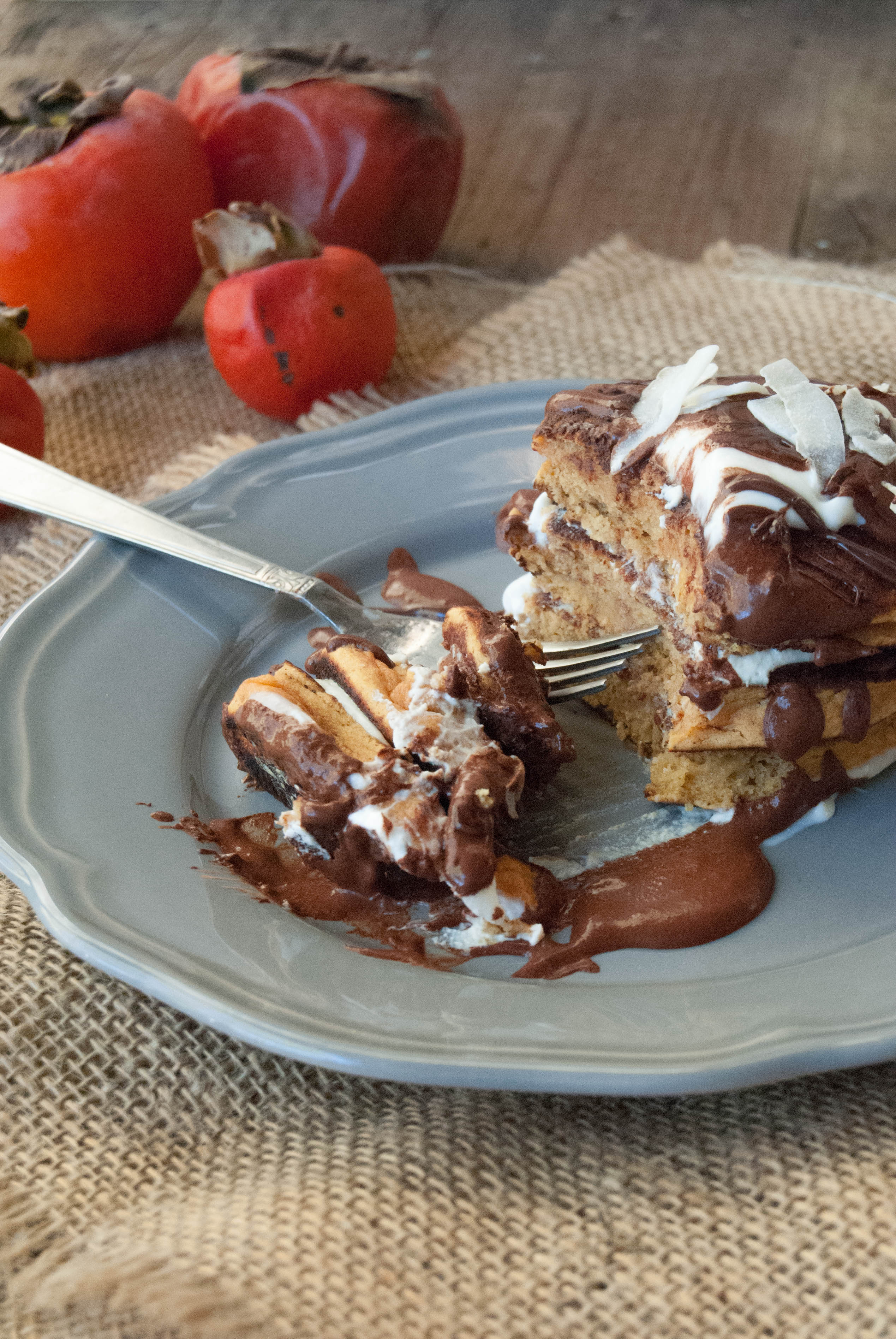 Low carb pancakes with tigernut flour